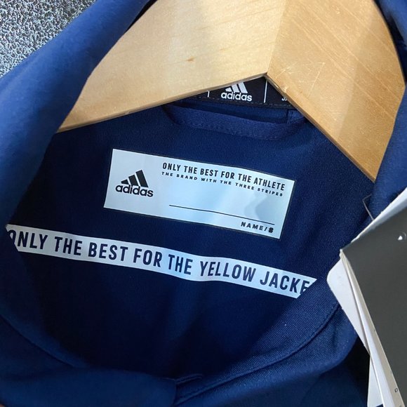 Adidas Georgia Tech Yellow Jackets Team Issue Polo Shirt Aeroready Mens NEW - Picture 8 of 12